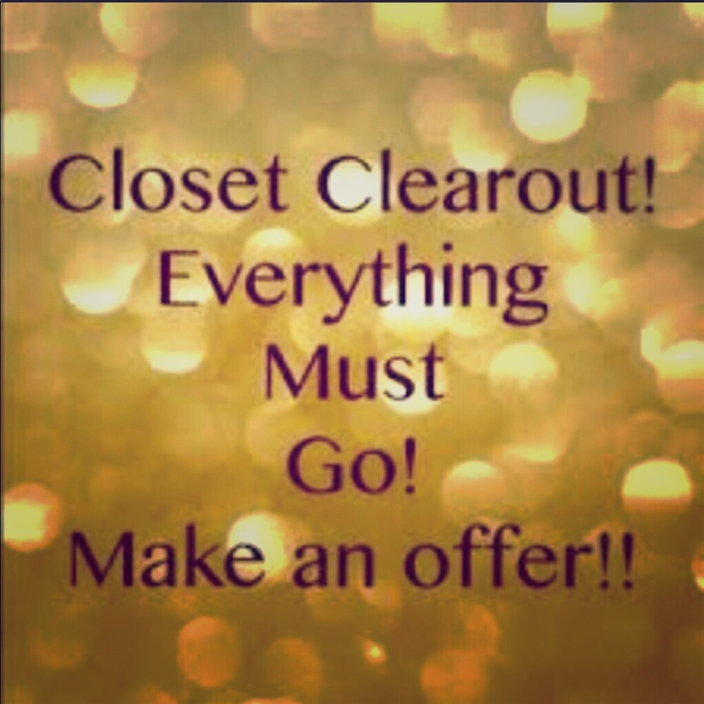 Everything must go